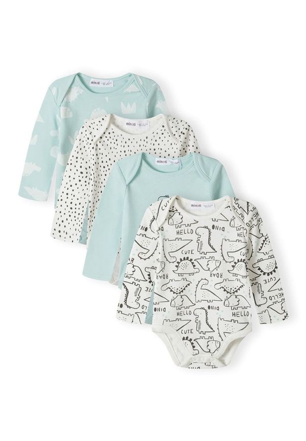 MINOTI MINOTI Dječji bodi  ecru/prljavo bijela / menta / crna