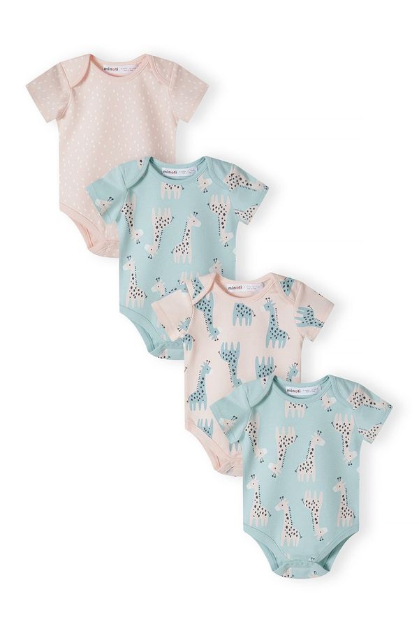 MINOTI MINOTI Dječji bodi  plava / svijetloroza