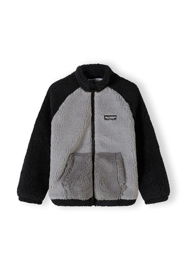 MINOTI MINOTI Flis jakna  siva / crna