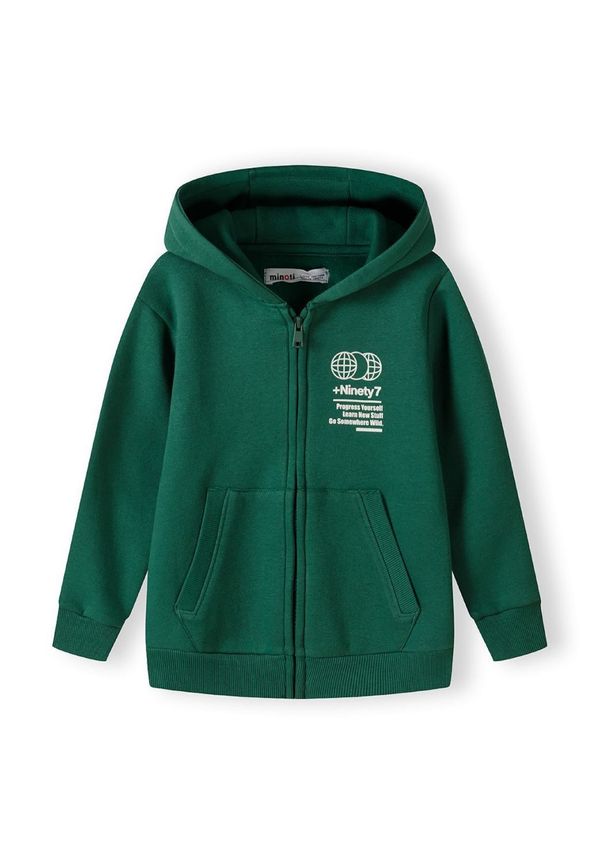 MINOTI MINOTI Gornji dio trenirke  zelena / bijela