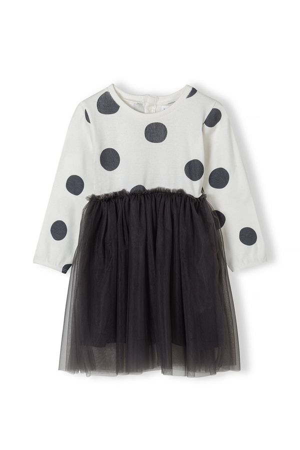 MINOTI MINOTI Haljina  crna / vuneno bijela