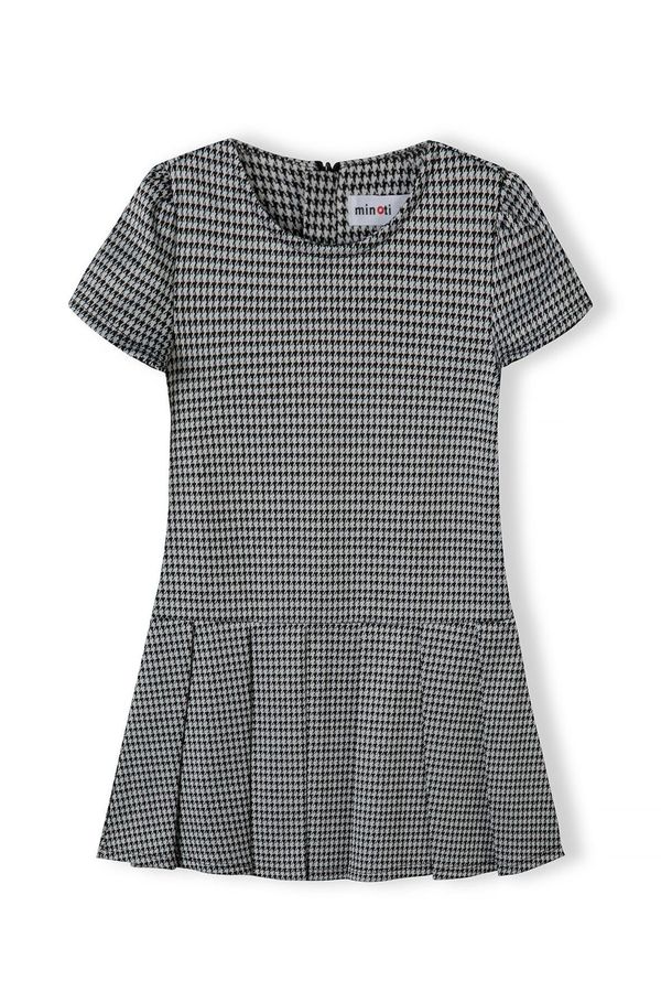 MINOTI MINOTI Haljina  svijetlosiva / crna