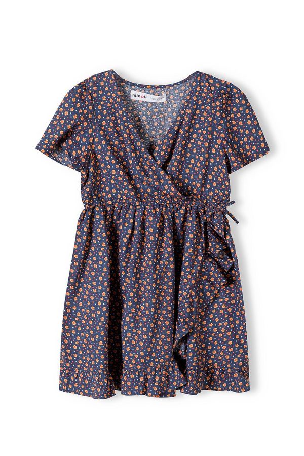 MINOTI MINOTI Haljina  tamno plava / narančasta / crvena / bijela