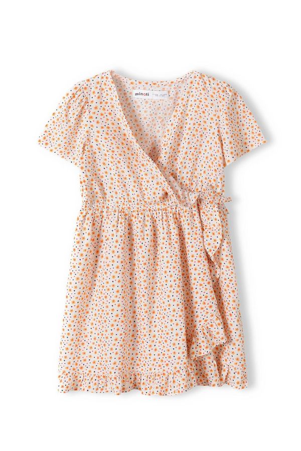 MINOTI MINOTI Haljina  žuta / narančasta / crna / bijela