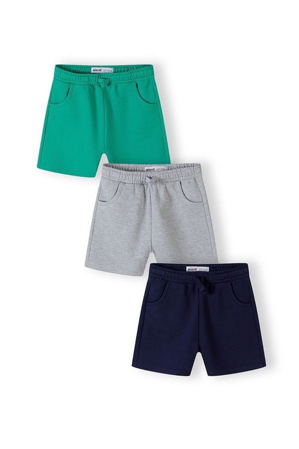 MINOTI MINOTI Hlače  mornarsko plava / siva melange / travnato zelena