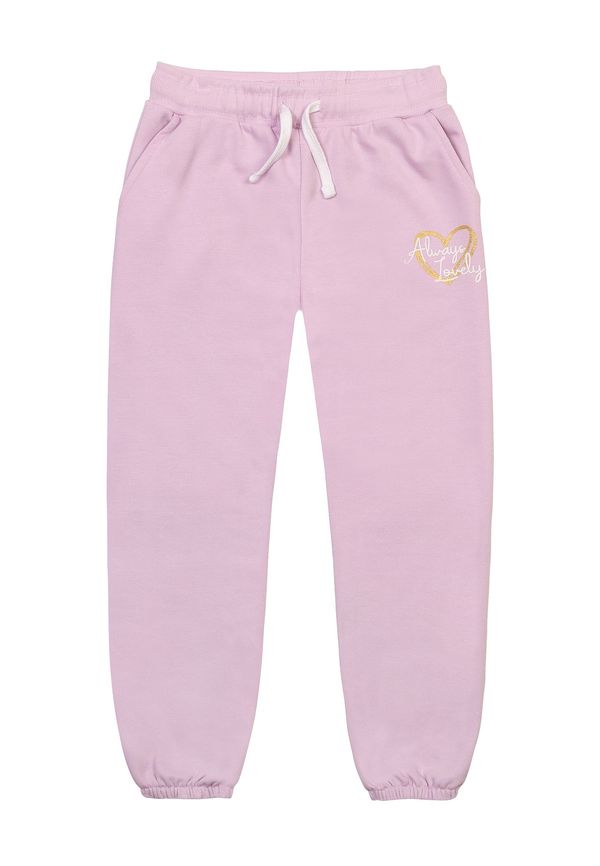 MINOTI MINOTI Hlače  zlatna / svijetloroza / bijela