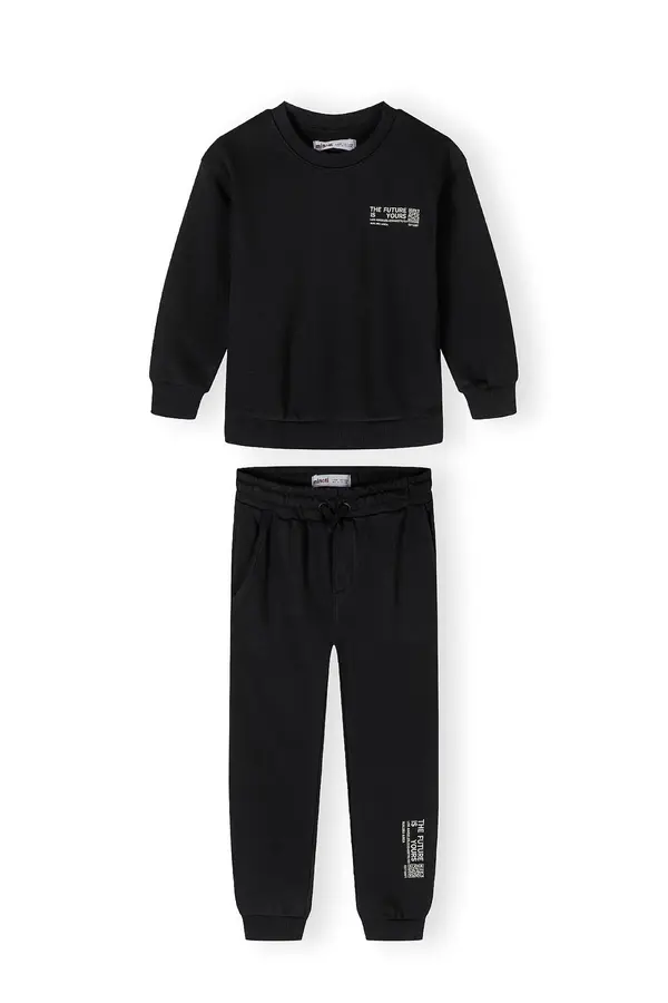 MINOTI MINOTI Jogging komplet  crna / bijela