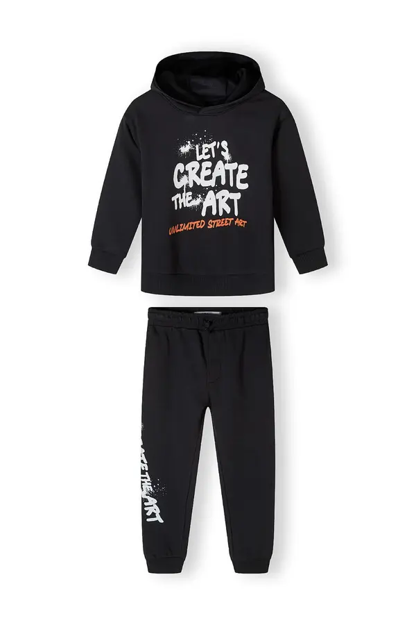 MINOTI MINOTI Jogging komplet  crvena / crna / bijela