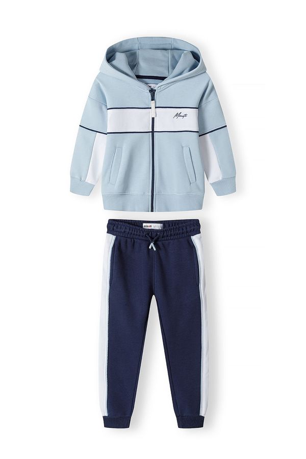 MINOTI MINOTI Jogging komplet  morsko plava / svijetloplava / bijela