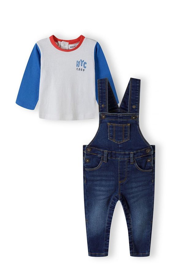 MINOTI MINOTI Komplet  plava / krvavo crvena / bijela