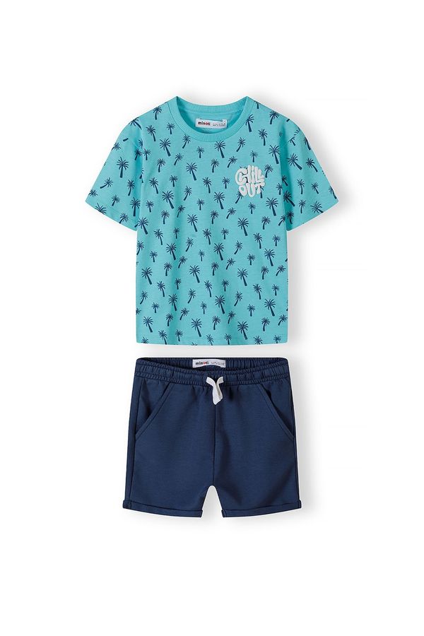 MINOTI MINOTI Komplet  tirkiz / tamno plava / bijela