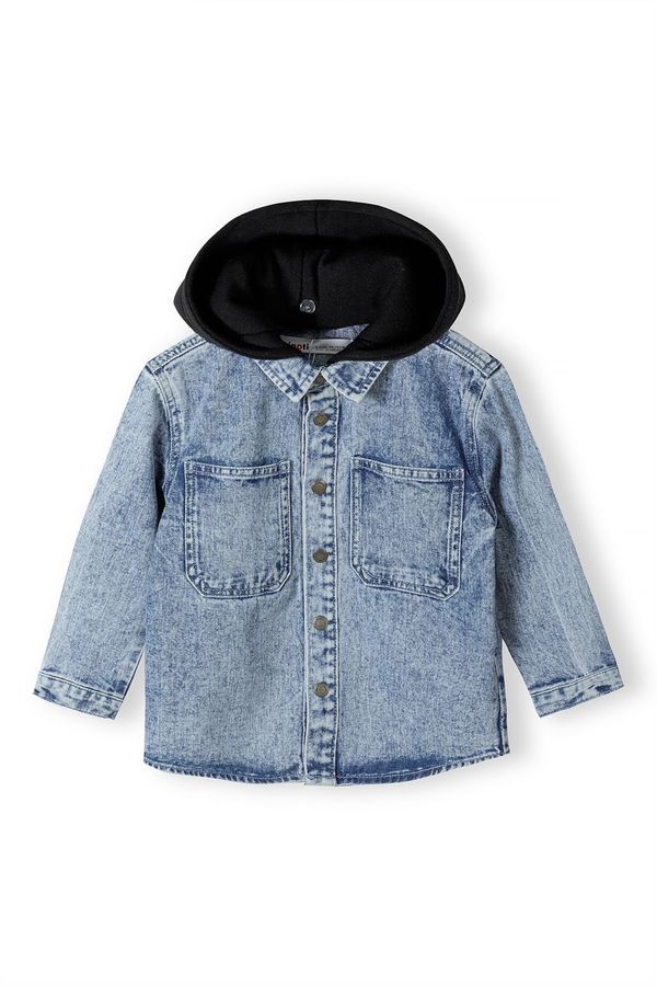 MINOTI MINOTI Košulja  plavi traper / crna