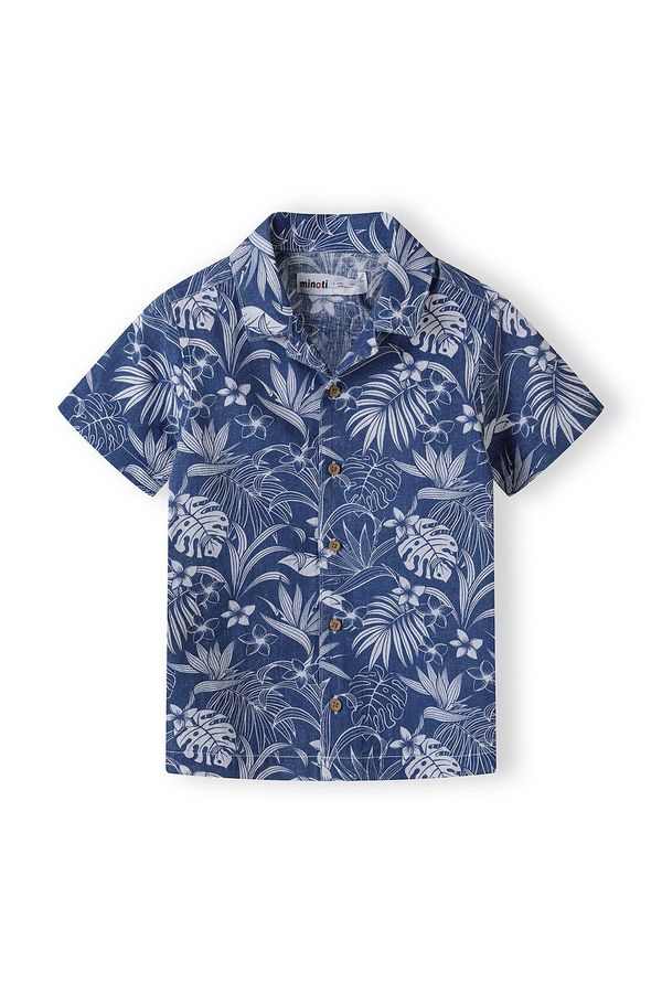 MINOTI MINOTI Košulja  tamno plava / svijetlosiva