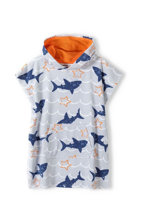 MINOTI MINOTI Kupaći ogrtač  mornarsko plava / siva / narančasta