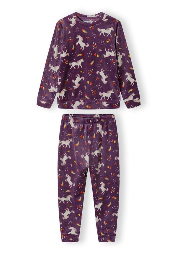 MINOTI MINOTI Pidžama set  ljubičasta / miks boja