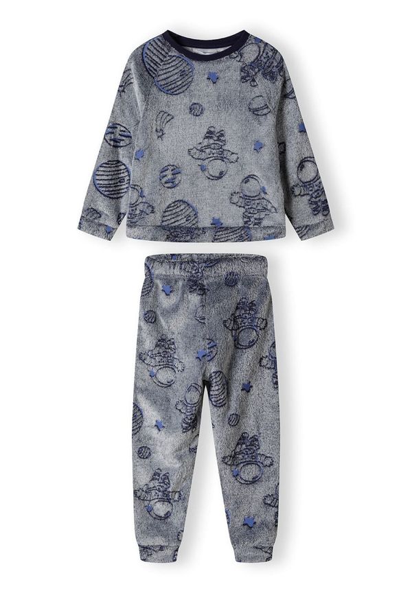 MINOTI MINOTI Pidžama set  sivkasto plava / tamno plava