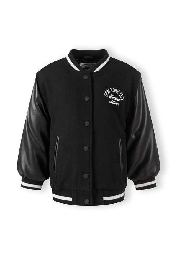 MINOTI MINOTI Prijelazna jakna  crna / prljavo bijela