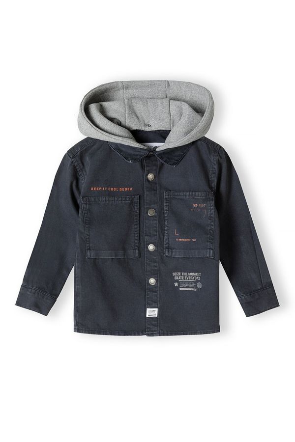 MINOTI MINOTI Prijelazna jakna  plavi traper / siva melange