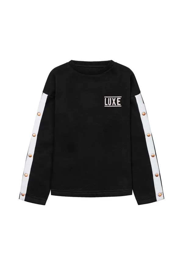 MINOTI MINOTI Sweater majica  bež / crna / bijela