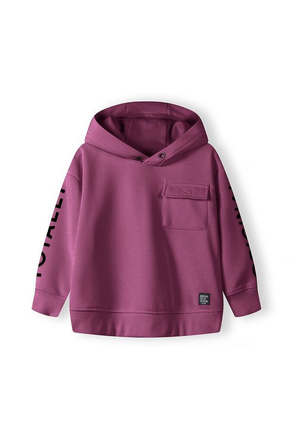 MINOTI MINOTI Sweater majica  ciklama / crna