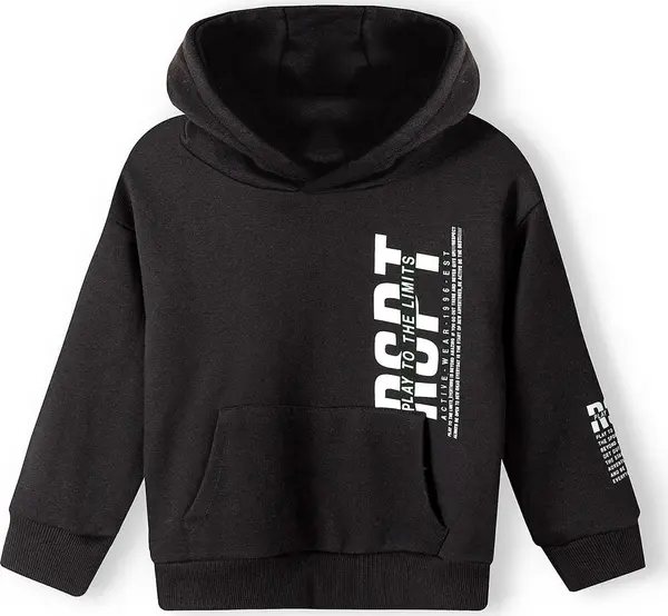 MINOTI MINOTI Sweater majica  crna / bijela