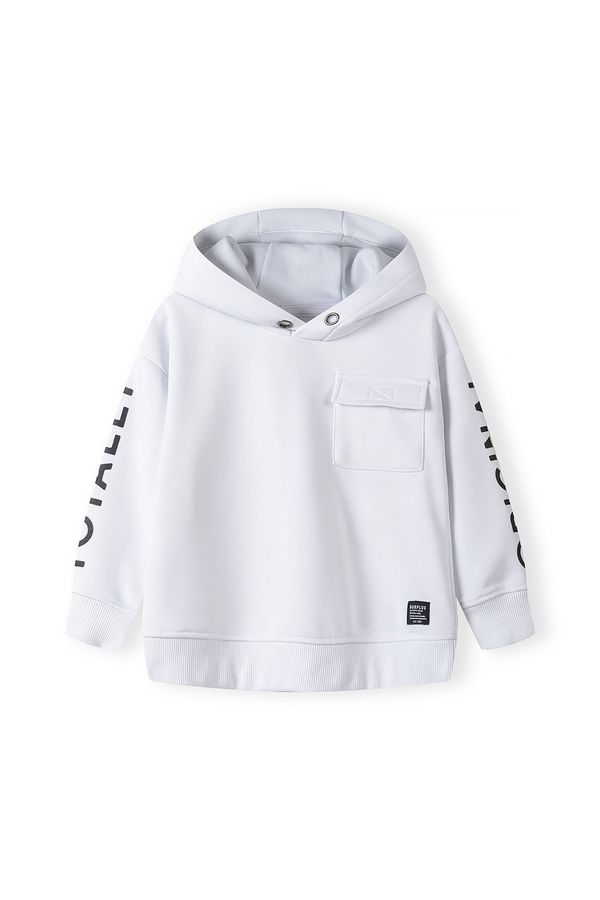 MINOTI MINOTI Sweater majica  crna / bijela