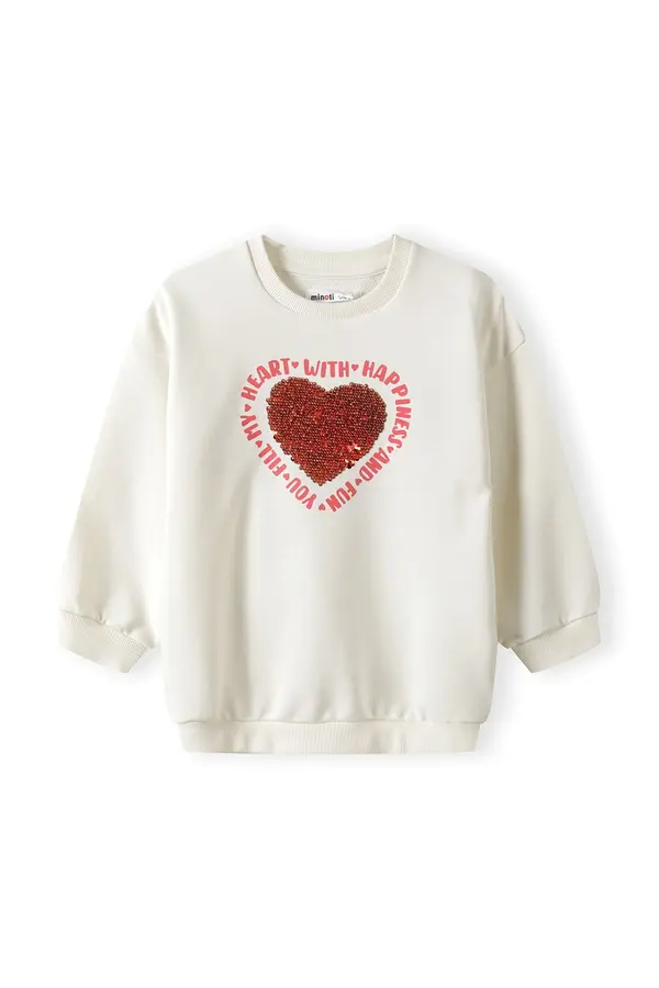 MINOTI MINOTI Sweater majica  crvena / bijela