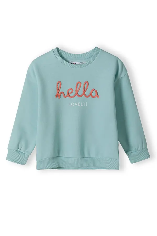 MINOTI MINOTI Sweater majica  menta / narančasta / bijela