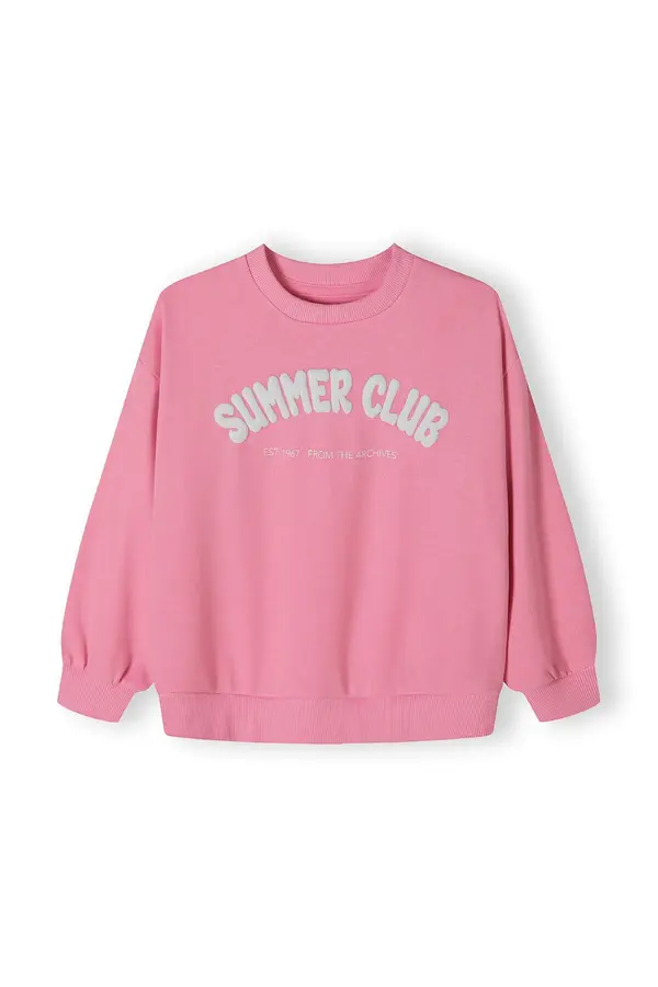 MINOTI MINOTI Sweater majica  roza / prljavo bijela