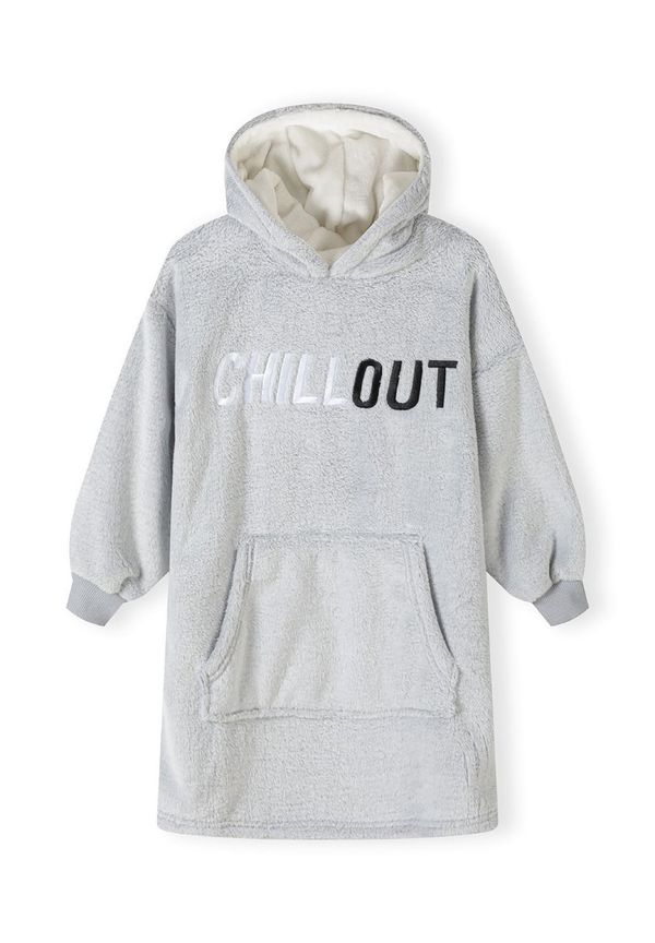 MINOTI MINOTI Sweater majica  siva / crna / bijela