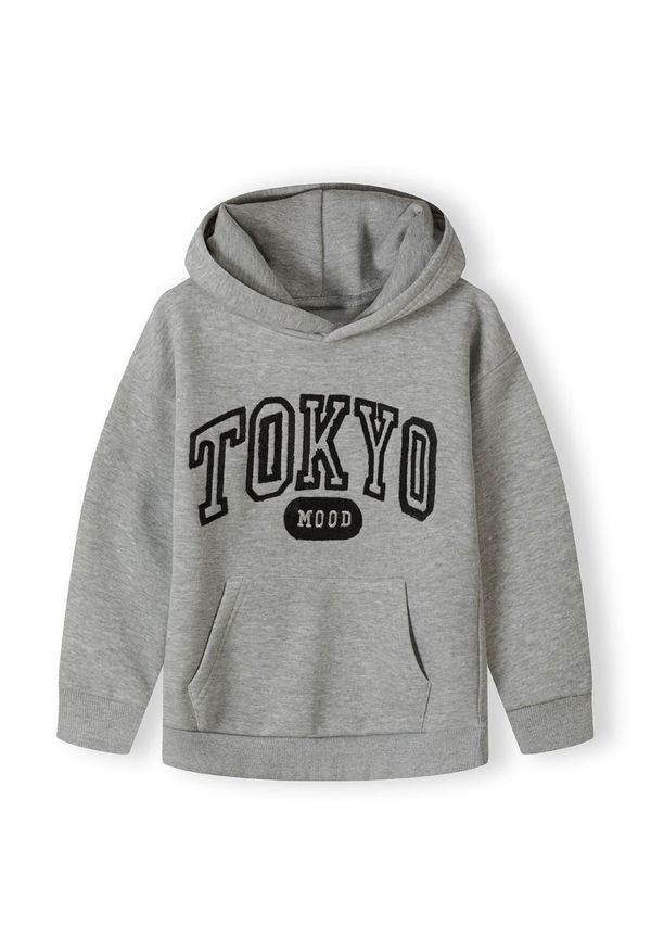 MINOTI MINOTI Sweater majica  siva / crna