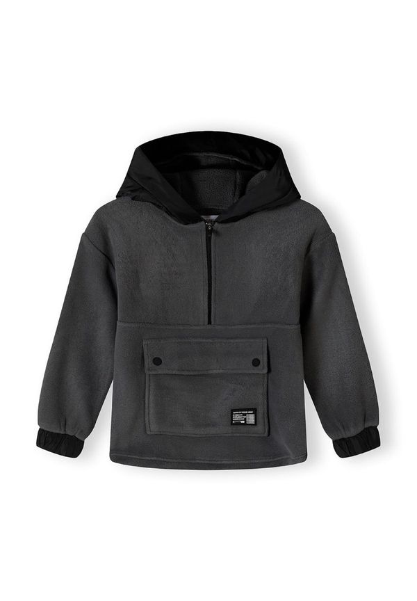 MINOTI MINOTI Sweater majica  tamo siva