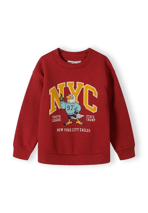 MINOTI MINOTI Sweater majica  tirkiz / tamo žuta / crvena