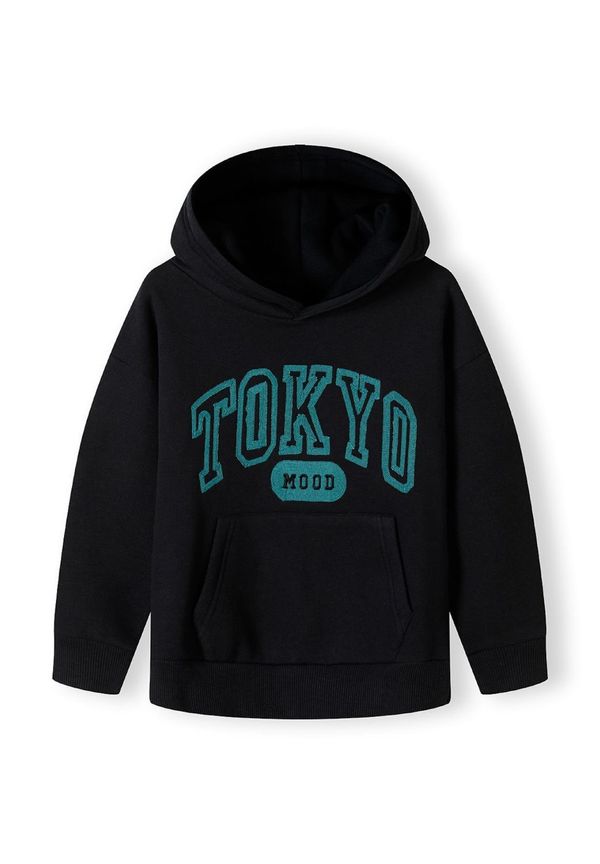 MINOTI MINOTI Sweater majica  zelena / crna