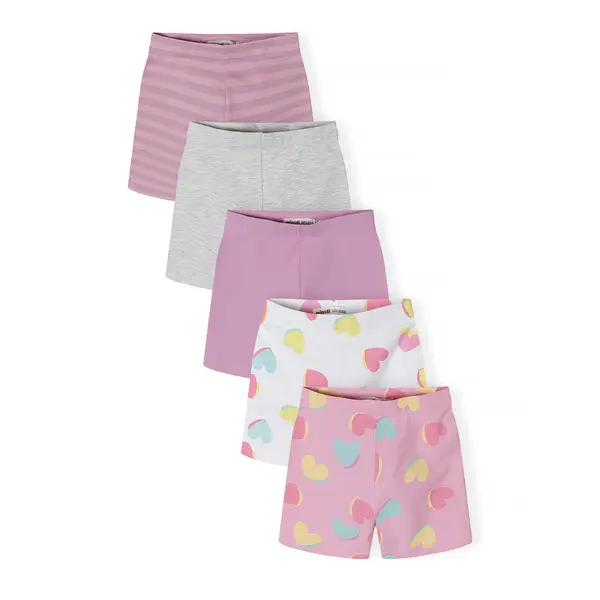 MINOTI MINOTI Tajice  siva melange / lila / sivkasto ljubičasta (mauve) / roza / bijela