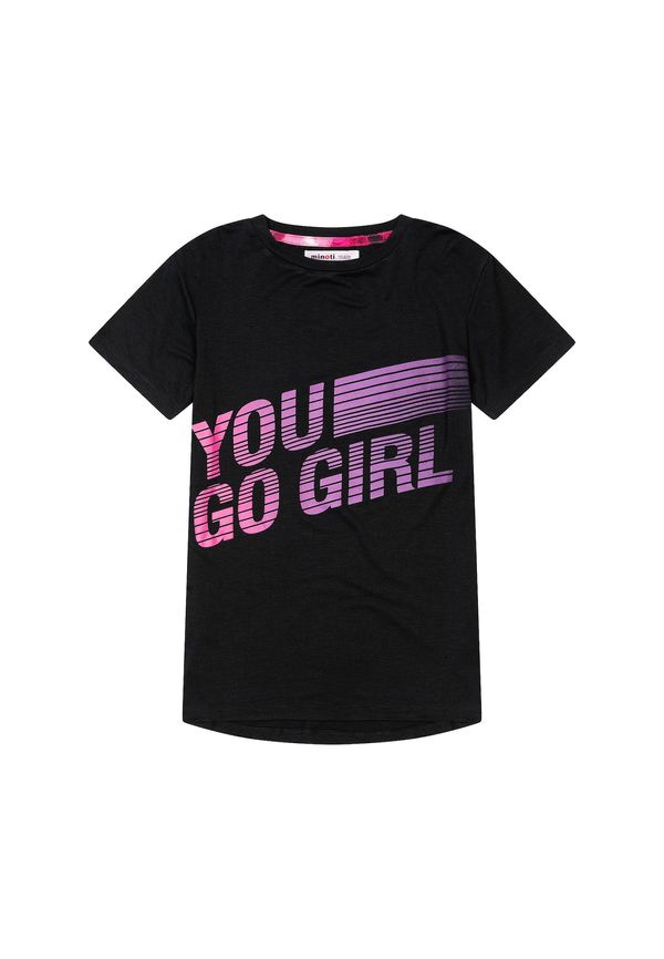 MINOTI MINOTI Tehnička sportska majica  orhideja bijela / roza / crna