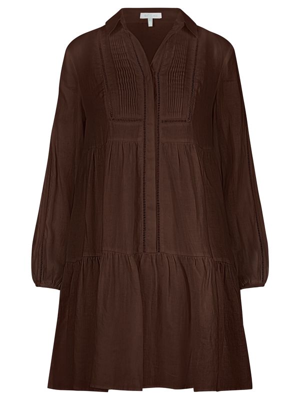 mint & mia mint & mia Košulja haljina  čokolada