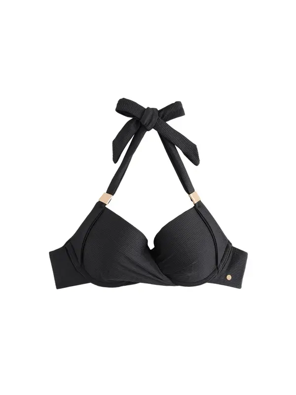 Mint Velvet Mint Velvet Bikini gornji dio  zlatna / crna