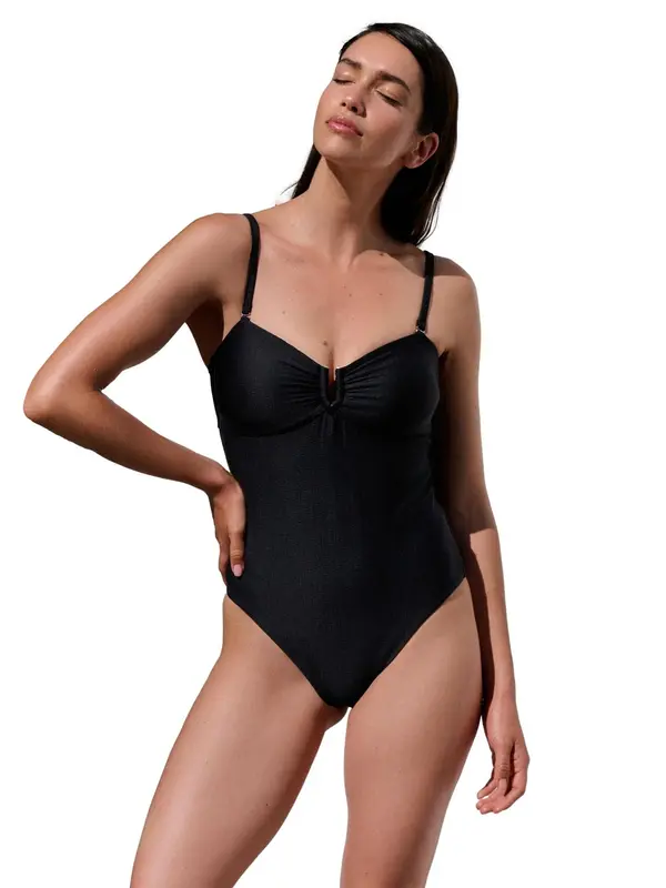 Mint Velvet Mint Velvet Jednodijelni kupaći kostim  crna