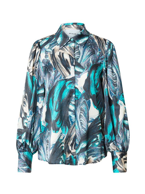 minus minus Bluza 'Lenore'  boja pijeska / tirkiz / noćno plava / žad