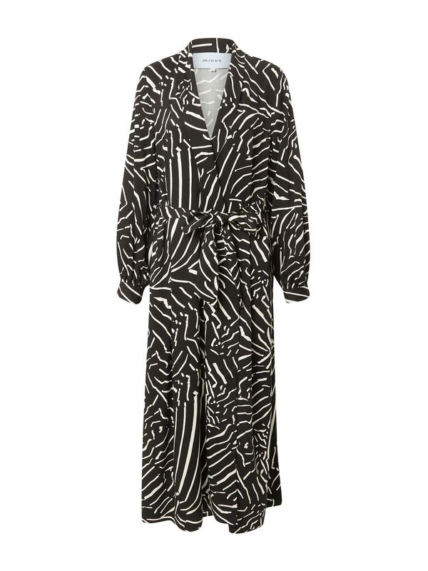 minus minus Haljina 'Kassandra'  crna / bijela