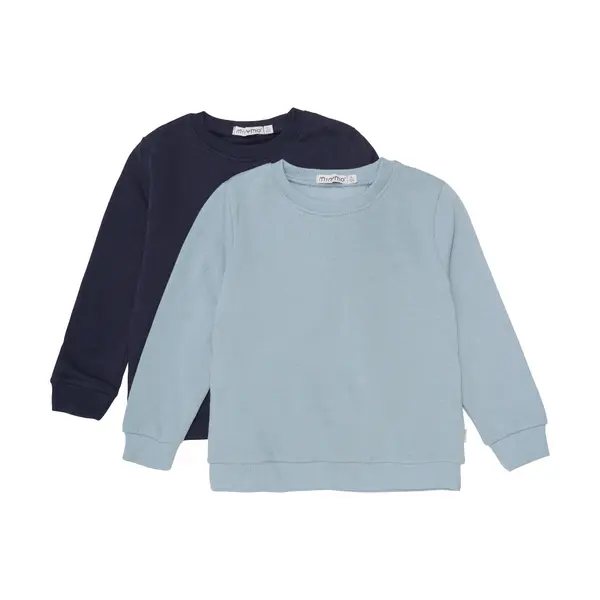 MINYMO MINYMO Sweater majica  opal / tamno plava