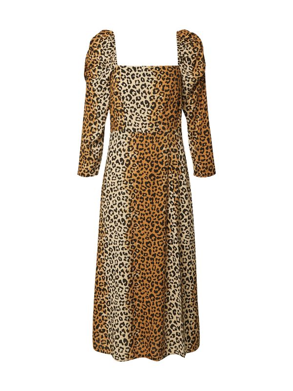 Miss Selfridge Miss Selfridge Haljina  bež / smeđa / crna