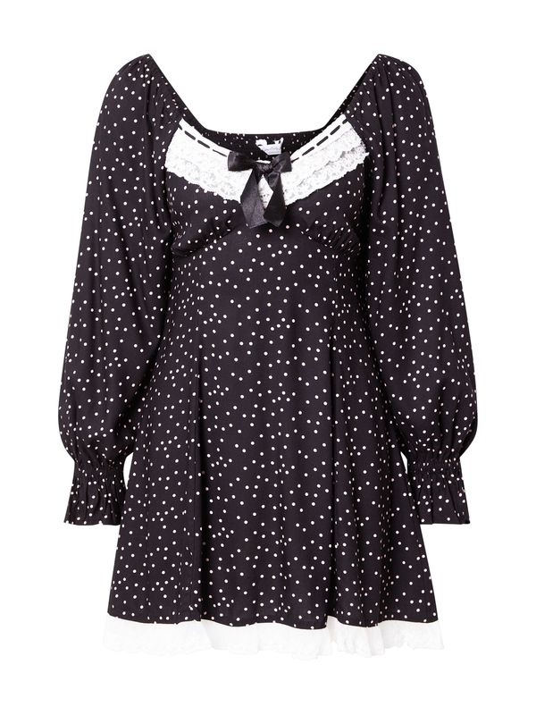 Miss Selfridge Miss Selfridge Haljina  crna / bijela