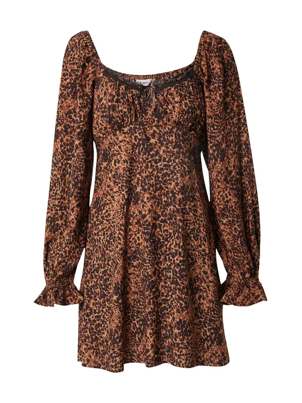 Miss Selfridge Miss Selfridge Haljina  konjak / cappuccino / crna