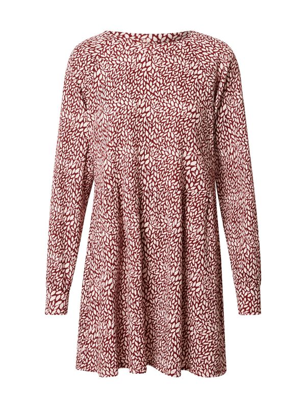 Miss Selfridge Miss Selfridge Haljina 'Smock'  burgund / bijela