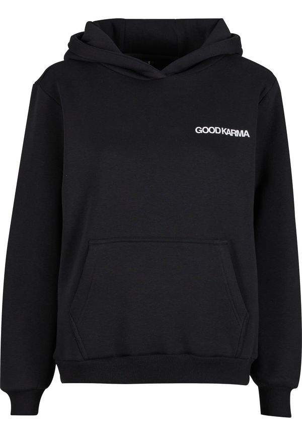 Miss Tee Miss Tee Sweater majica 'Back Around'  crna / bijela