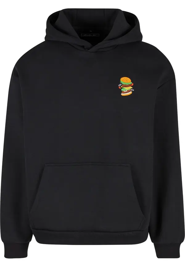 Miss Tee Miss Tee Sweater majica 'Burger'  crna