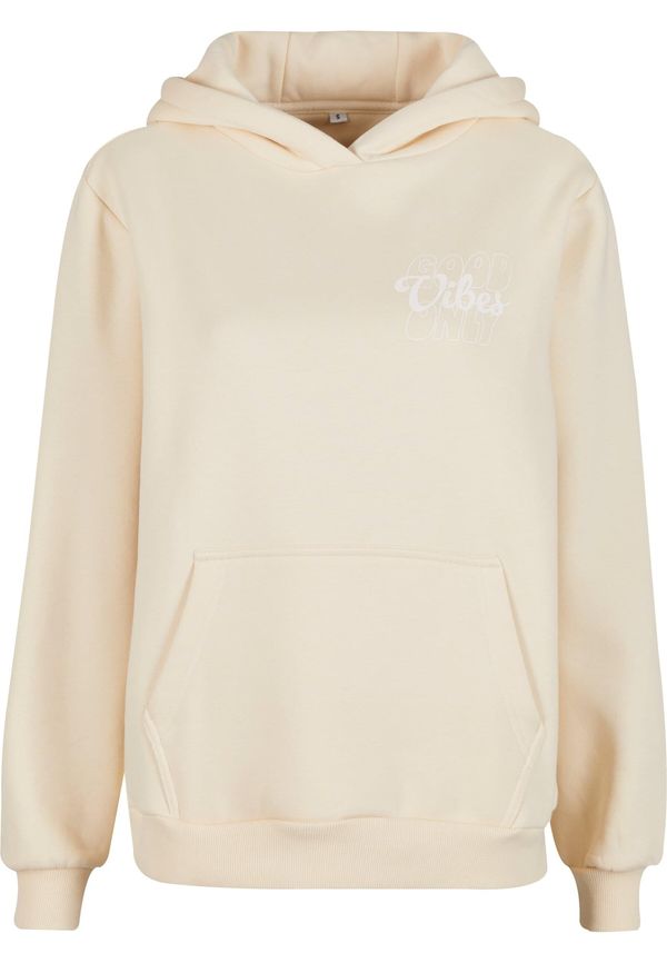 Miss Tee Miss Tee Sweater majica 'Good Vibes'  pijesak / vuneno bijela