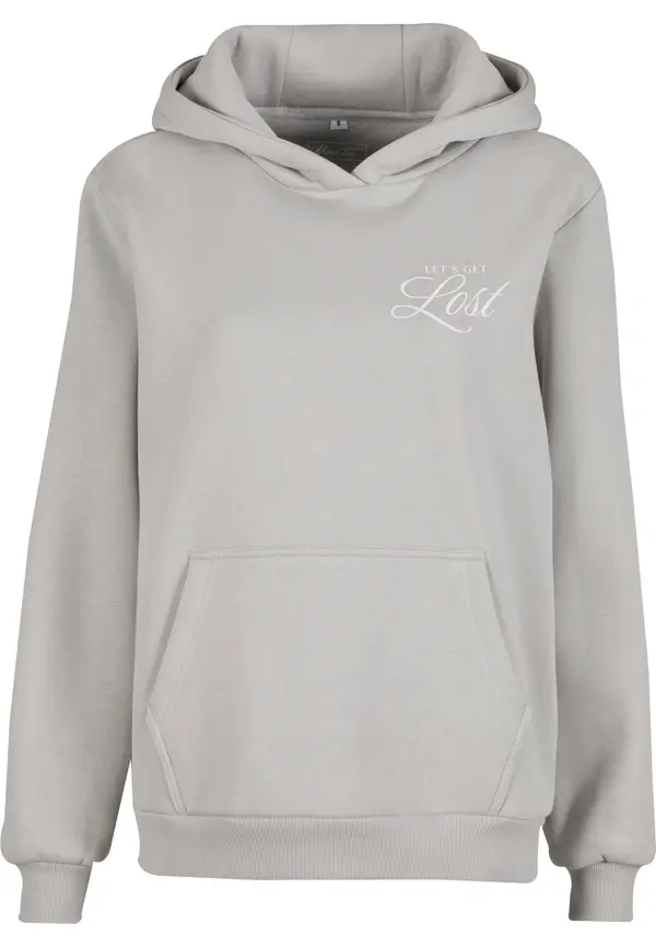 Miss Tee Miss Tee Sweater majica 'Lost Flowers'  azur / siva / bijela